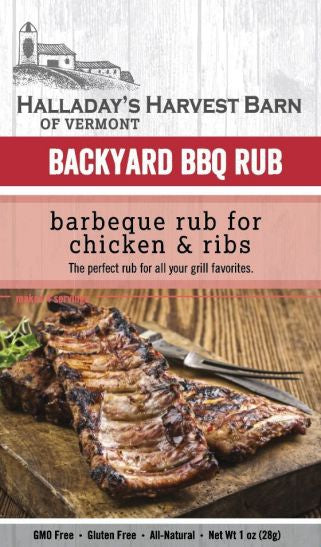 Backyard BBQ Rub - Vermont Maple Grill Glaze