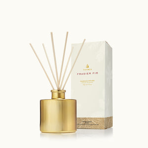 THYMES- FRASIER FIR REED DIFFUSER GOLD PETITE