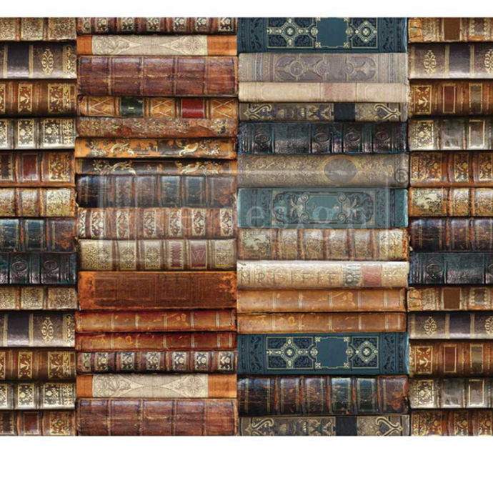 Redesign Decoupage Paper-Bibliophile