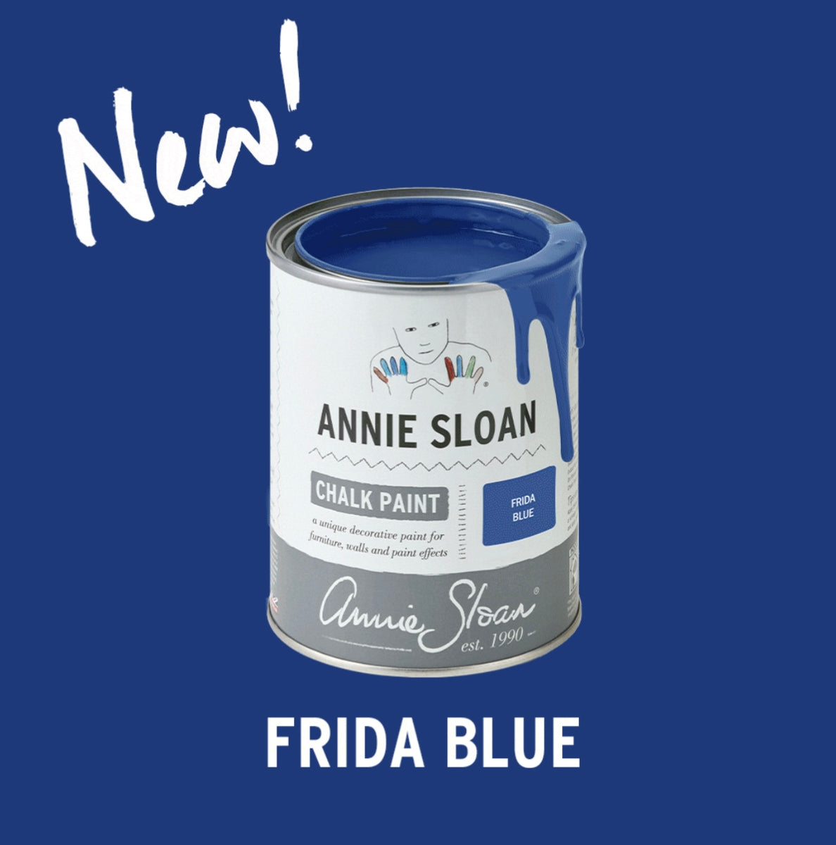 Annie Sloan Chalk Paint FRIDA BLUE Signature Finishes