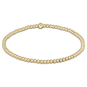 Classic Gold 6 mm Bead Bracelet