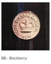 Canterbury- Kew Footed Vase- BlackBerry