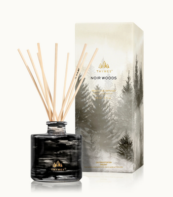 THYMES- NOIR WOODS  REED DIFFUSER PETITE
