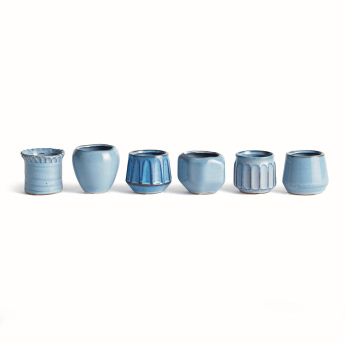 Napa Home & Garden - Dezie Mini Pots, Blue