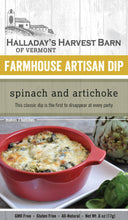 Halladays Harvest Barn - Spinach Artichoke Farmhouse Artisan Dip
