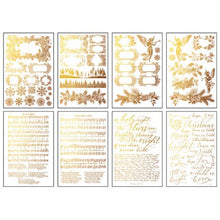 Tinsel IOD Foil TRANSFER™ Four 8" X 12" SHEETS