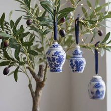 Porcelain Hand Painted Ornament each