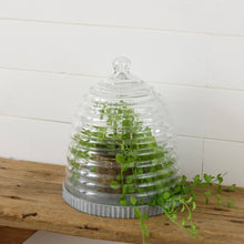 Bee Hive Glass Cloche