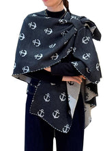 Winding River - Black / White Reversible Anchor Short – Loop Wrap