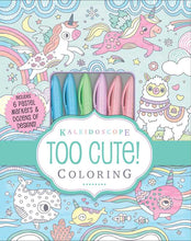 Simon & Schuster - Kaleidoscope: Too Cute! Coloring by: Kit - Paperback; 64 pages / English