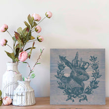 A Makers' Studio - Bon Bon Bunny - Mesh Stencil 8.5x11