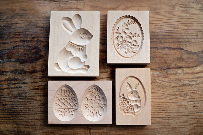 A Makers' Studio - 4 Wooden Cooking Mold Set