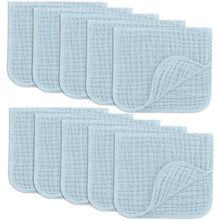 Comfy Cubs - Muslin Burp Cloths by Comfy Cubs: Blush / 6-Pack 20”X10”