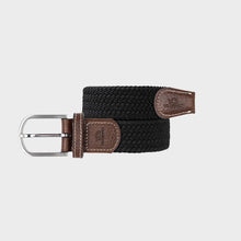 BILLYBELT - Black Licorice Braided Elastic Belt: Size 1