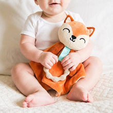 Penguin Waddle Baby Boutique - Finley Fox Lovey - Plush Teething Toy Security Blanket