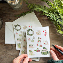 emily lex studio - Classic christmas notecard set
