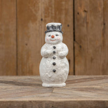 8" RED NOSE SNOWMAN