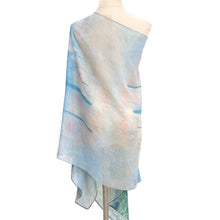 Claude Monet - Waterloo Bridge, gray day Scarf