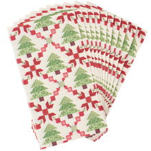 Primitives by Kathy - Tree Quilt Guest Napkin