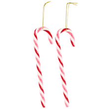 Primitives by Kathy - Pink Candy Cane Ornament Set