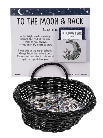 To The Moon and Back Charm