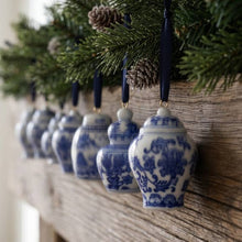 Porcelain Hand Painted Ornament each