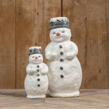 8" RED NOSE SNOWMAN