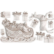 Santa's Sleigh 6×10 DECOR MOULDS™