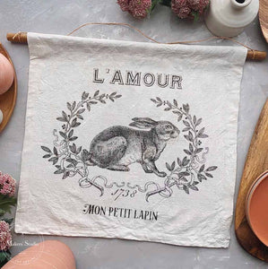 Amy Howard at Home - Mon Petite lapin - Mesh Stencil 12x12