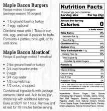 Halladays Harvest Barn - Maple Bacon Burger Blend