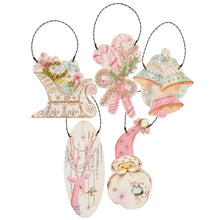 Primitives by Kathy - Pastel Christmas Ornament Set