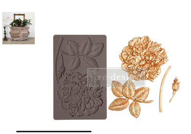 Redesign Decor Moulds-PEONY SUEDE