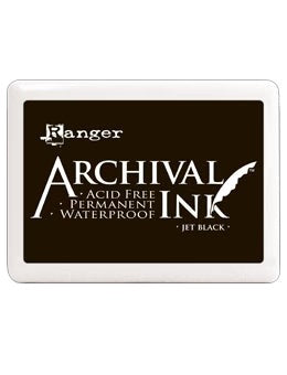 Ranger Jumbo Archival Ink Pad-Black