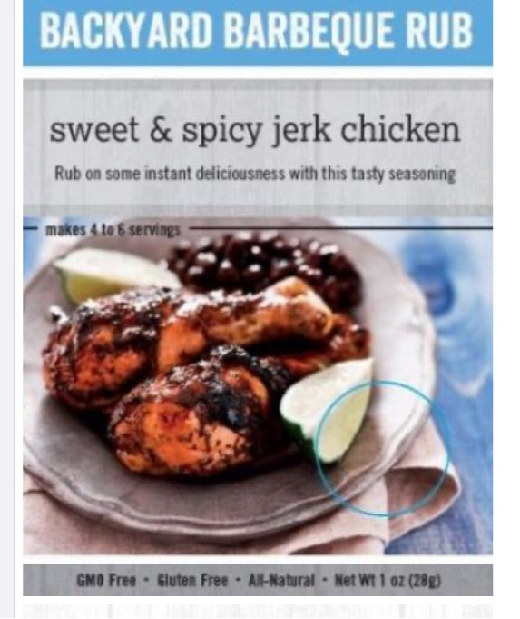 Backyard BBQ Rub - Sweet & Spicy Jerk Chicken