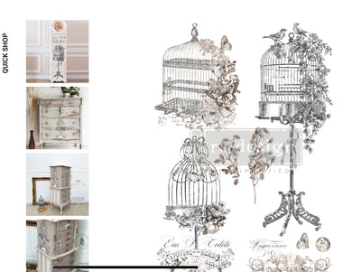 Redesign Decor Transfer - La Voliere