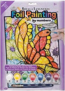 Paint by Numbers-Foil Painting Butterfly