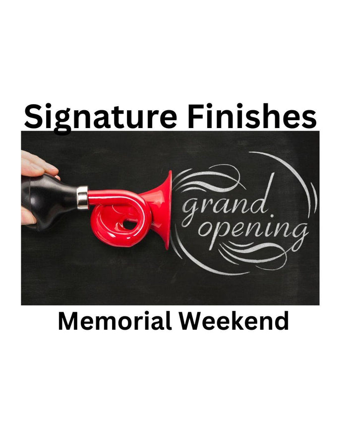 Grand Opening Memorial Weekend