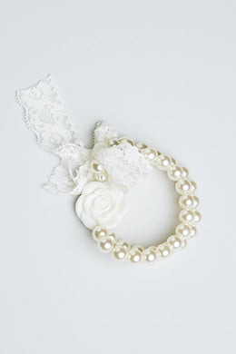 Miss Rose Sister Violet - WOMENS - Pearl Flower Bracelet