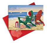 Red & Green Adirondacks Holiday Cards