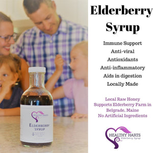 Healthy Harts Elderberry Syrup 8 oz.