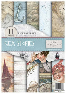 ITD Collection - RP015 - Rice Paper Creative Set - Sea Stories