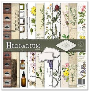 ITD Collection - SLS-035 Scrapbooking papers set ''Herbarium''
