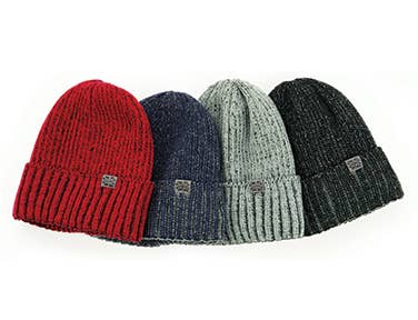 Winter Harbor Men's Knit Hat Red