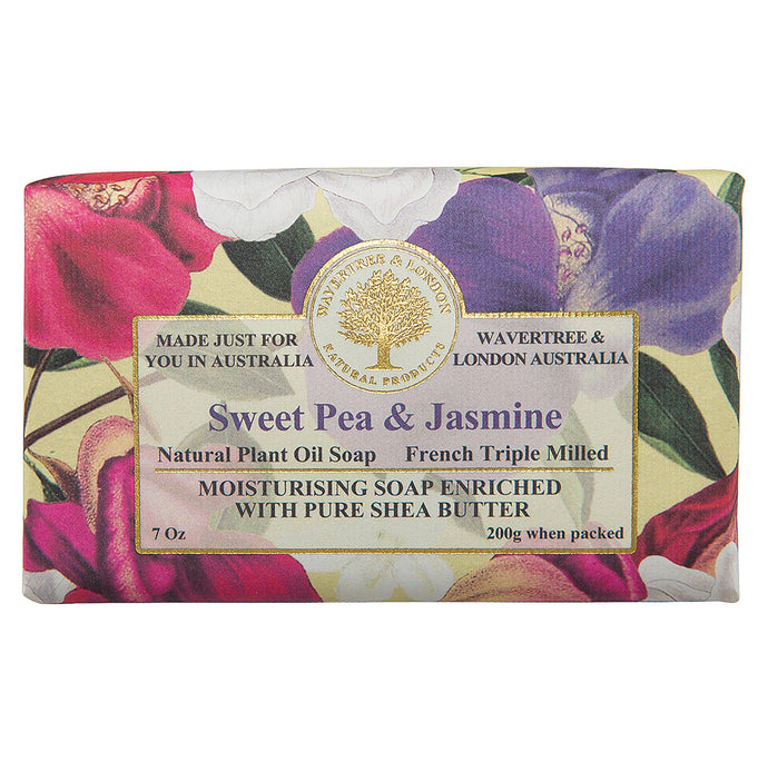 Sweet Pea & Jasmine Luxury Soap Bars