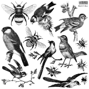 Birds and Bees 12×12 DECOR STAMP™