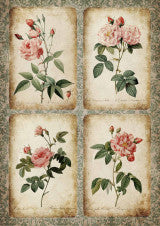 Decoupage Queen - Rose Cards - Decoupage Paper