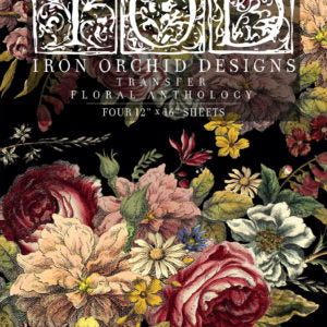 Floral Anthology Four 12×16 Sheets DECOR TRANSFER™