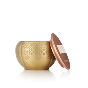 Thymes- HEIRLUM PUMPKIN FRAGRANCE SMALL GOLD CANDLE