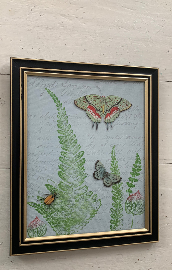 Framed Botanical Plaque