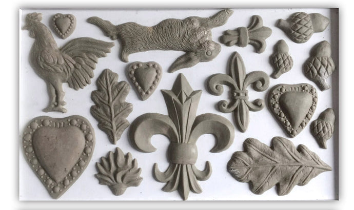 FLEUR DE LIS 6X10 DECOR MOULDS™